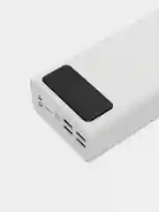 Белый внешний аккумулятор Power Bank, 50000мА
