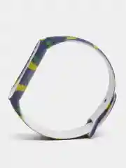 Синий ремешок для Xiaomi Mi Band 5, 6, силиконовый, с принтом