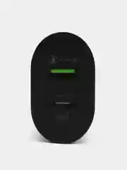 Черный зарядноe устройство Type-C/USB 20W