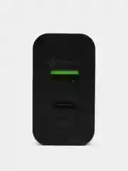 Черный зарядноe устройство Type-C/USB 20W