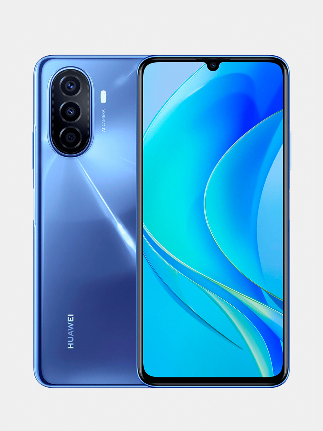 Смартфон HUAWEI nova Y70 4/128 ГБ, синий купить по цене 11999 ₽ в  интернет-магазине Магнит Маркет