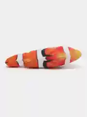 Красный игрушка для собак и кошек в форме рыбы, с запахом кошачьей мяты