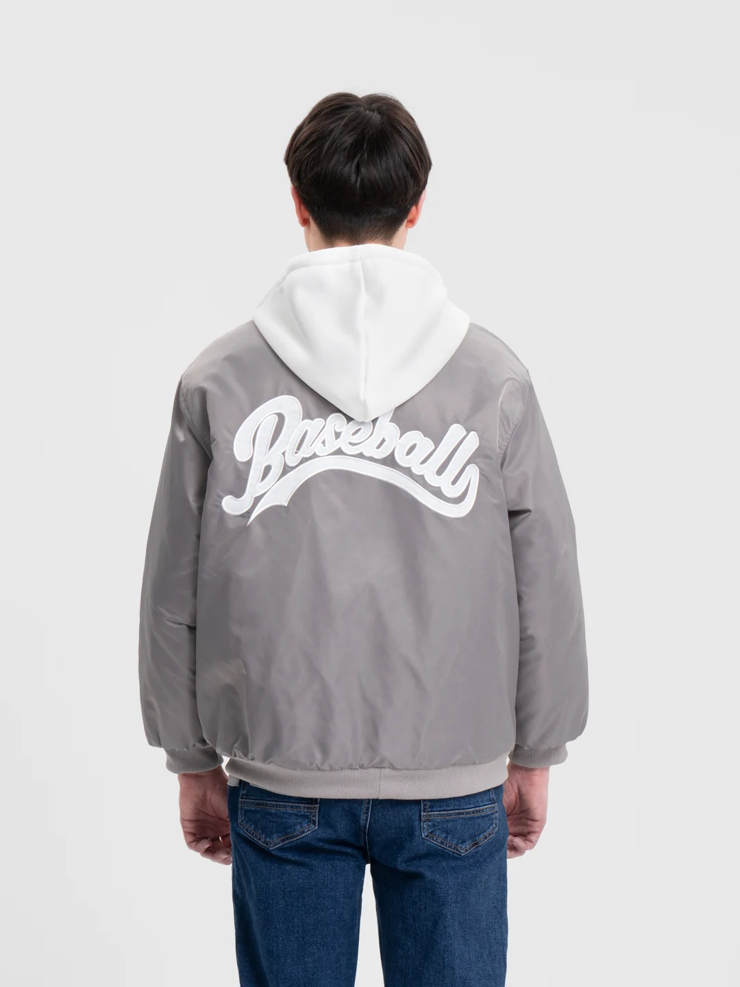 Угольный куртка-бомбер Baseball Unisex