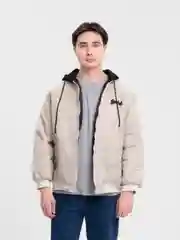 Слоновая кость куртка-бомбер Baseball Unisex