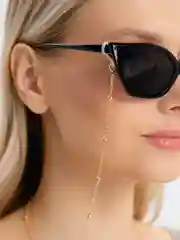 Золотой цепочка для очков