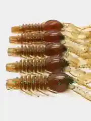 Приманка Reflex Рак 3.5" 89мм 5шт силиконовые приманки на щуку судака
