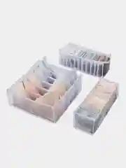 Белый разделитель для хранения белья (7 ячеек)