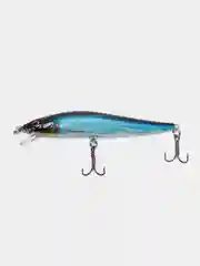 Синий рыболовный воблер "Минноу" (Minnow), 9,8 см, 10 г, 8 цветов