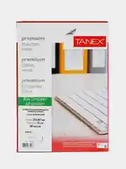 Этикетка самоклеящаяся TANEX, белая, 210х297 мм, 70 г/м2, 1 этикетка, 100 листов