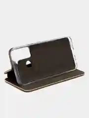Золотой чехол-книжка для Tecno Pop 6 Pro, Pop 5 Lite, Camon 19, 19 Pro, Pova 4