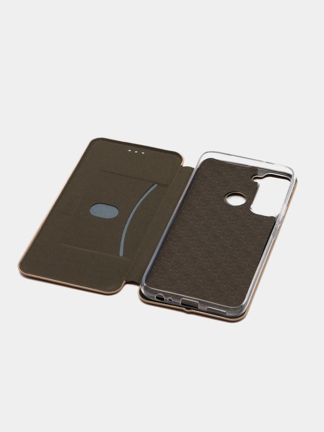 Золотой чехол-книжка для Tecno Pop 6 Pro, Pop 5 Lite, Camon 19, 19 Pro, Pova 4