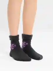 Угольный носки теплые женские Danni "Зима"