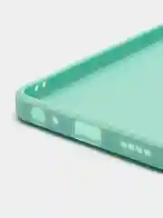 Мятный силиконовый чехол для Vivo V21 4G, 5G, V21S 5G (Виво В21 4Г, 5Г, В21С 5Г)), прозрачный