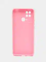 Розовый силиконовый чехол для Redmi 10C, бирюзовый, розовый, матовый