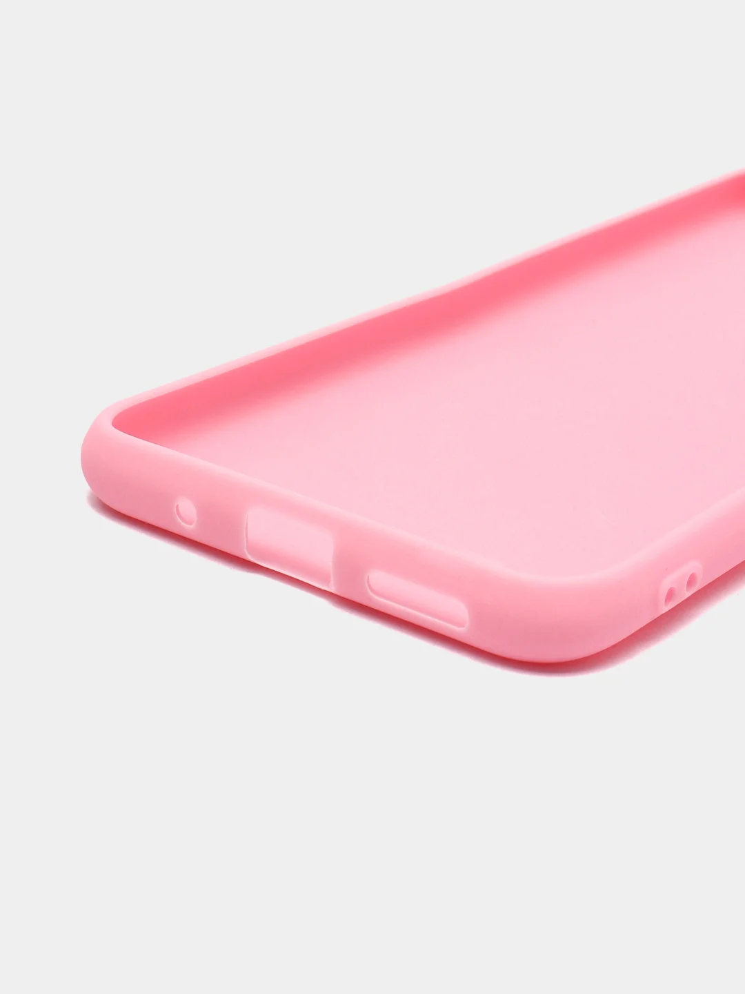 Розовый силиконовый чехол для Redmi 10C, бирюзовый, розовый, матовый