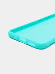 Бирюзовый силиконовый чехол для Redmi 10C, бирюзовый, розовый, матовый