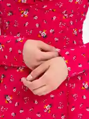 Розовый женское платье, летнее
