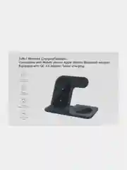 Беспроводная зарядка айфон, док-станция для iPhone, смарт-часов, на 8 марта