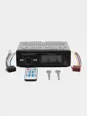 Автомагнитола с Bluetooth, RGB-подсветка, магнитофон 1 DIN, подарок на 23 февраля