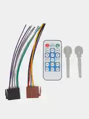 Автомагнитола с Bluetooth, RGB-подсветка, магнитофон 1 DIN, подарок на 23 февраля