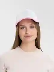 Розовый кепка бейсболка летняя, с сеткой, унисекс, 56-58 см