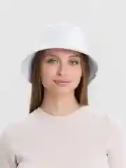 Белый панама летняя, однотонная