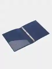 Папка BRAUBERG EXTRA, на 4 кольцах, синяя, ширина 25 мм, до 170 листов, 0,7 мм, 270483