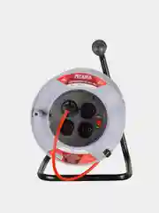 Удлинитель силовой на катушке СУ-2х1-50/2 (с выкл. 4 розетки) Ресанта