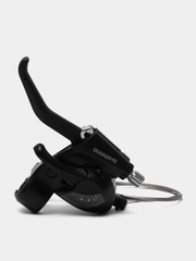 Рычаг переключения велосипедный Shimano ST-EF41-3L, левый, 3 скорости, моноблок