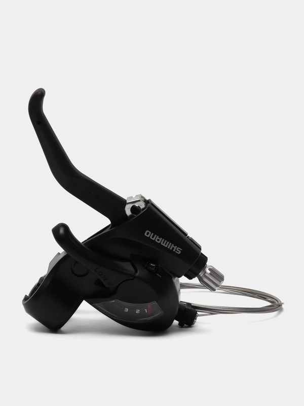 Рычаг переключения велосипедный Shimano ST-EF41-3L, левый, 3 скорости, моноблок