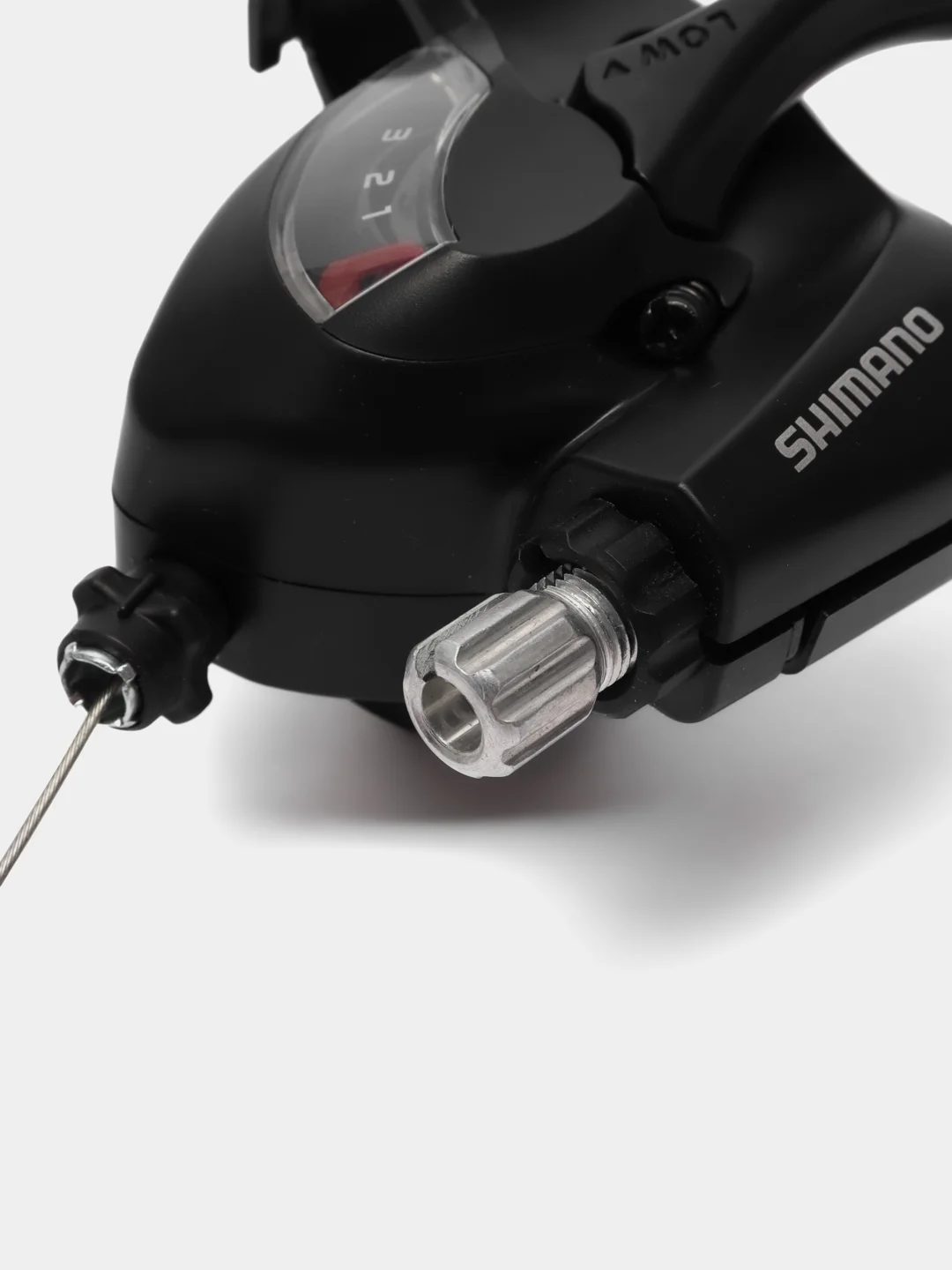 Рычаг переключения велосипедный Shimano ST-EF41-3L, левый, 3 скорости, моноблок