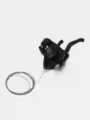 Рычаг переключения велосипедный Shimano ST-EF41-3L, левый, 3 скорости, моноблок