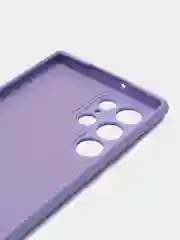 Лавандовый чехол силиконовый для Samsung Galaxy S22 Ultra (Самсунг Галакси С22 Ультра)