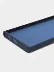 Темно-синий чехол силиконовый для Samsung Galaxy S22 Ultra (Самсунг Галакси С22 Ультра)