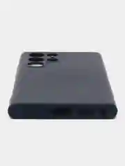 Темно-синий чехол силиконовый для Samsung Galaxy S22 Ultra (Самсунг Галакси С22 Ультра)