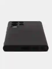 Черный чехол силиконовый для Samsung Galaxy S22 Ultra (Самсунг Галакси С22 Ультра)