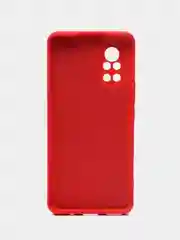 Красный чехол силиконовый для Huawei Nova 8 (Хуавей Нова 8), Silicone Cover