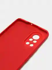 Красный чехол силиконовый для Huawei Nova 8 (Хуавей Нова 8), Silicone Cover