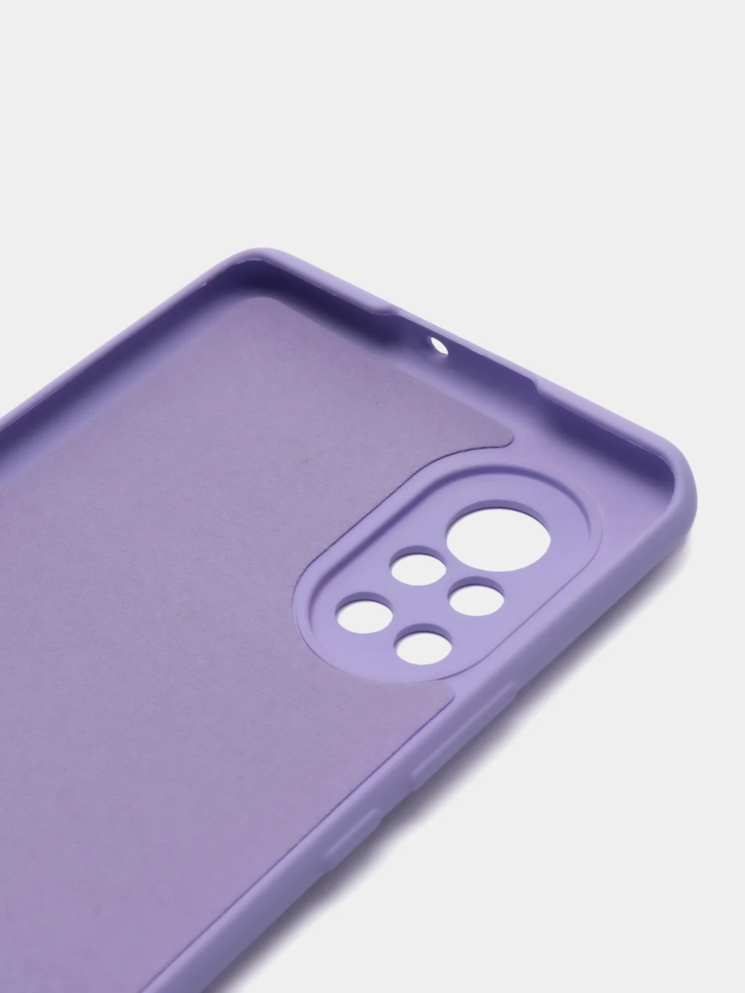 Лавандовый чехол силиконовый для Huawei Nova 8 (Хуавей Нова 8), Silicone Cover