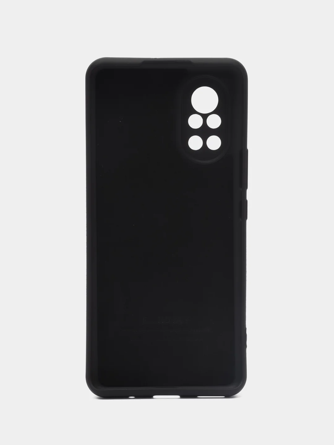 Черный чехол силиконовый для Huawei Nova 8 (Хуавей Нова 8), Silicone Cover