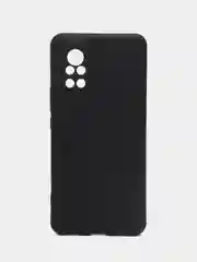 Черный чехол силиконовый для Huawei Nova 8 (Хуавей Нова 8), Silicone Cover