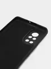 Черный чехол силиконовый для Huawei Nova 8 (Хуавей Нова 8), Silicone Cover