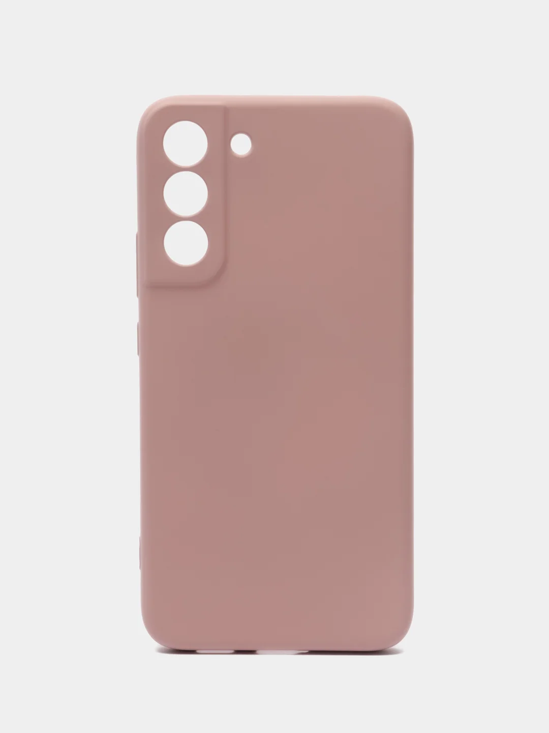 Пудровый чехол силиконовый для Samsung Galaxy S22 Plus, Самсунг Галакси С22 Плюс