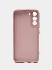 Пудровый чехол силиконовый для Samsung Galaxy S22 Plus, Самсунг Галакси С22 Плюс