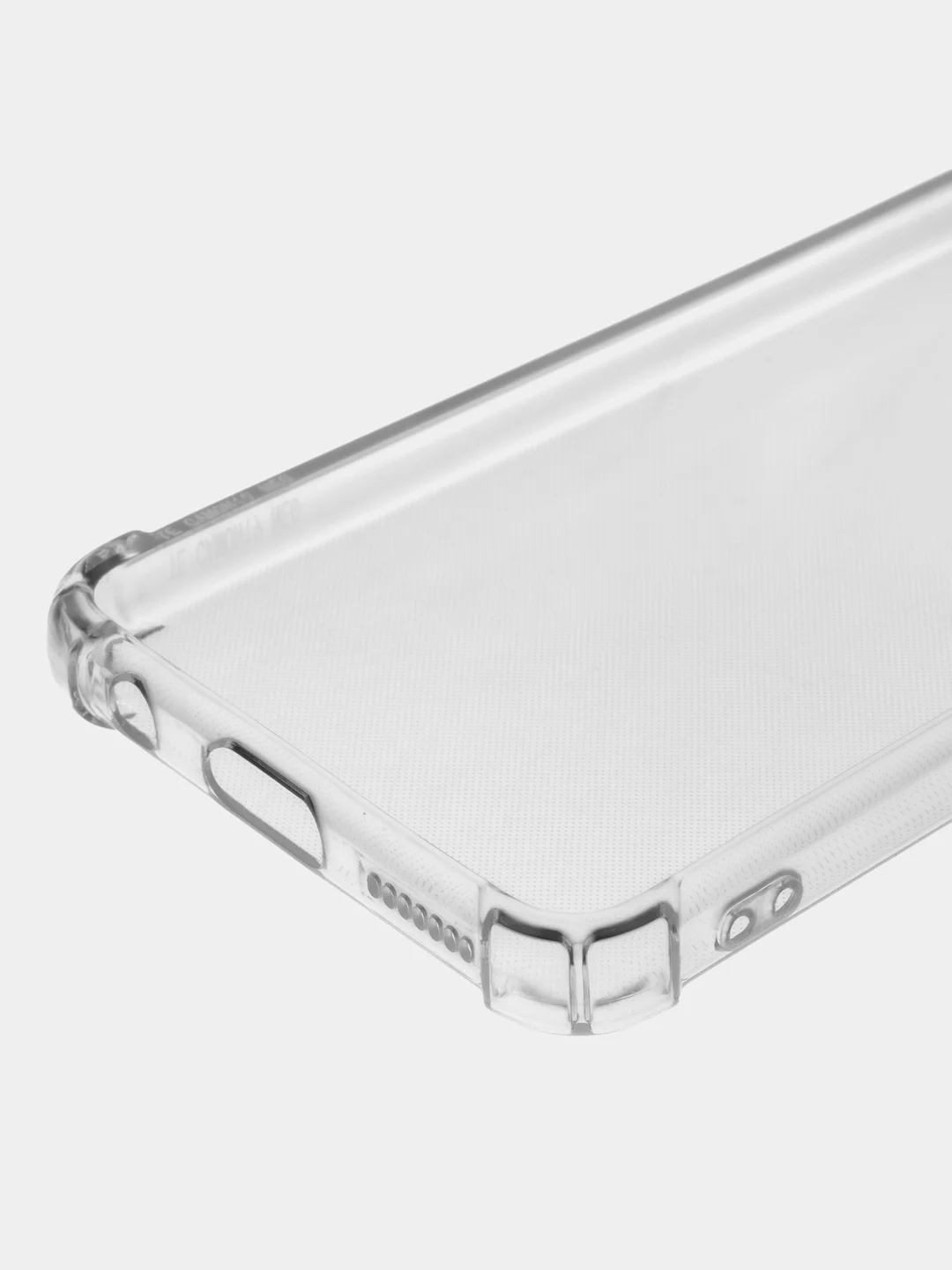 Прозрачный чехол Tecno Camon 19 Neo, прозрачный, силиконовый, противоударный, с защитой камеры