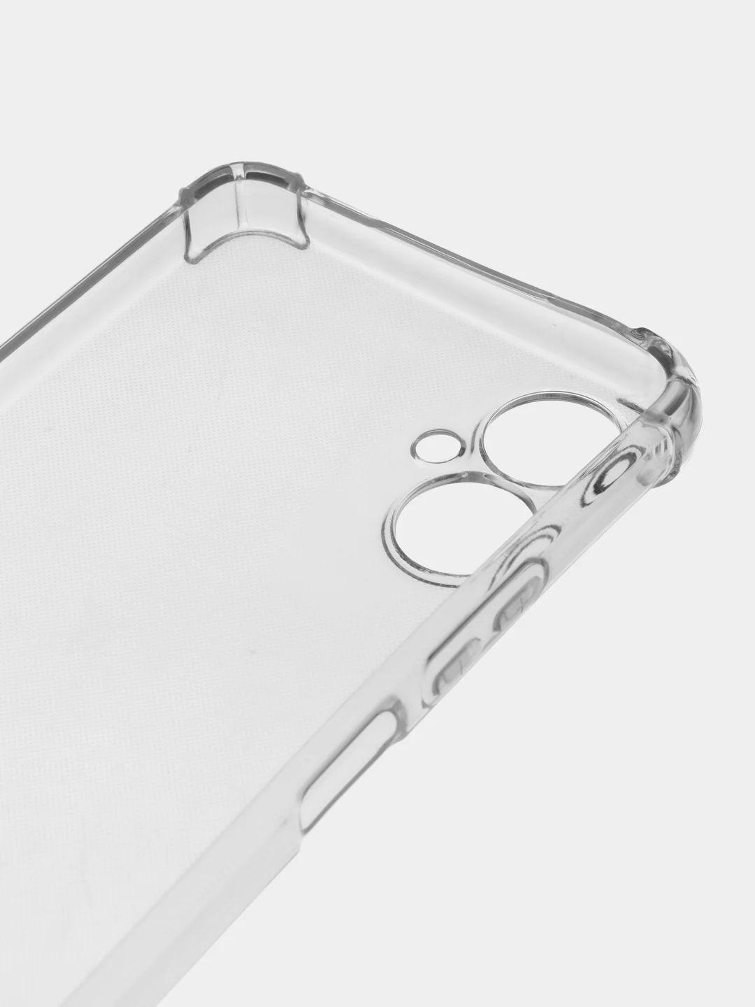 Прозрачный чехол Tecno Camon 19 Neo, прозрачный, силиконовый, противоударный, с защитой камеры