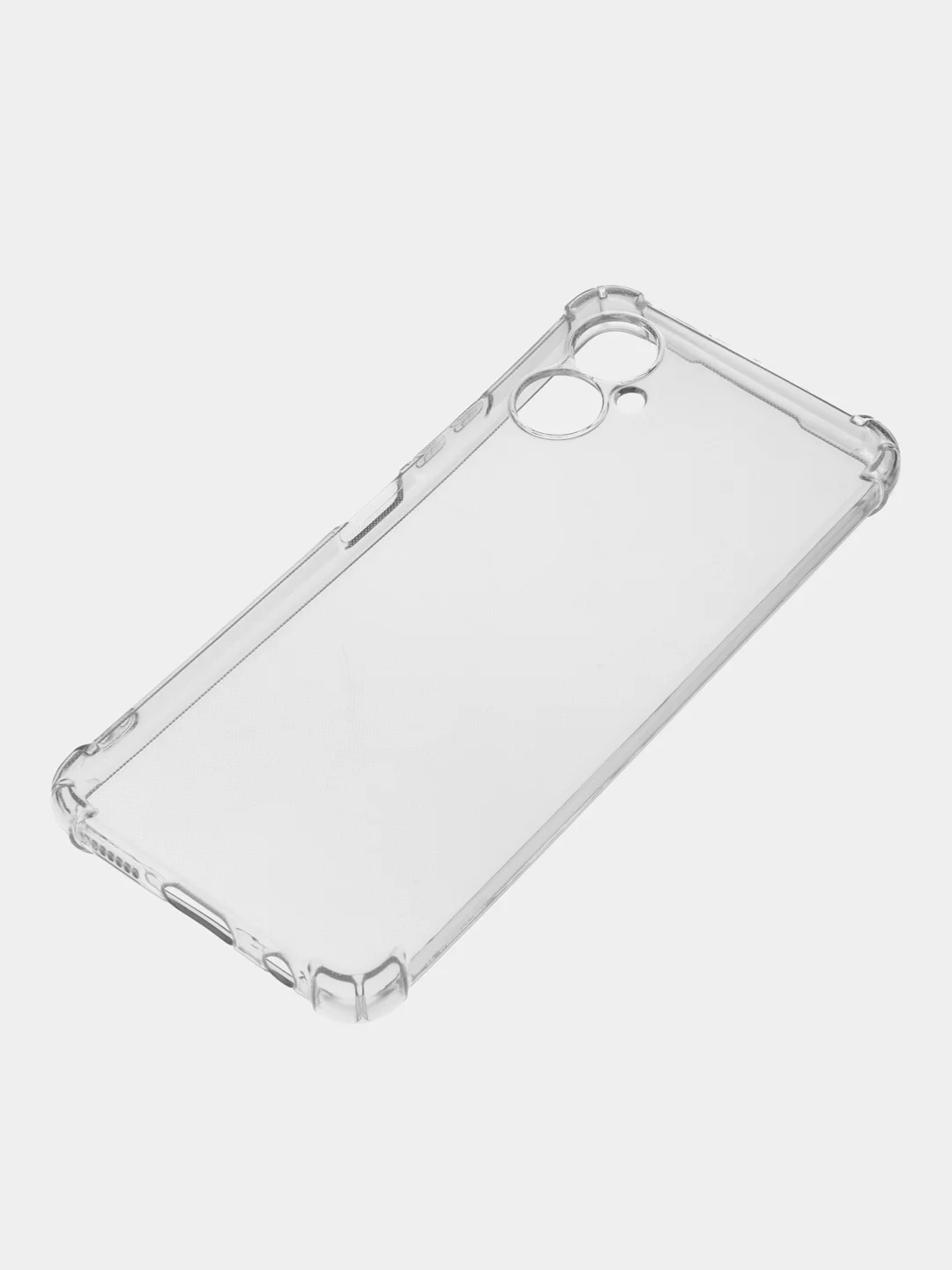 Прозрачный чехол Tecno Camon 19 Neo, прозрачный, силиконовый, противоударный, с защитой камеры