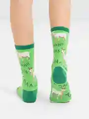 Индиго носки с принтом Funny, унисекс