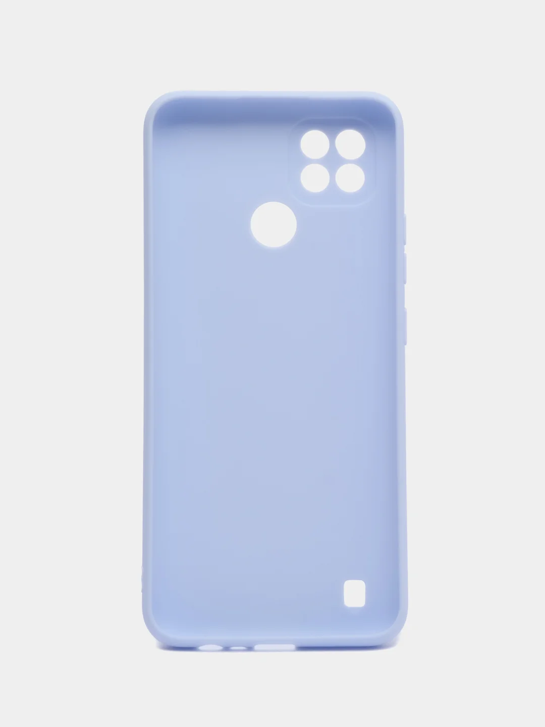Ледяной чехол силиконовый Realme C21 Реалми С21 цветной, матовый