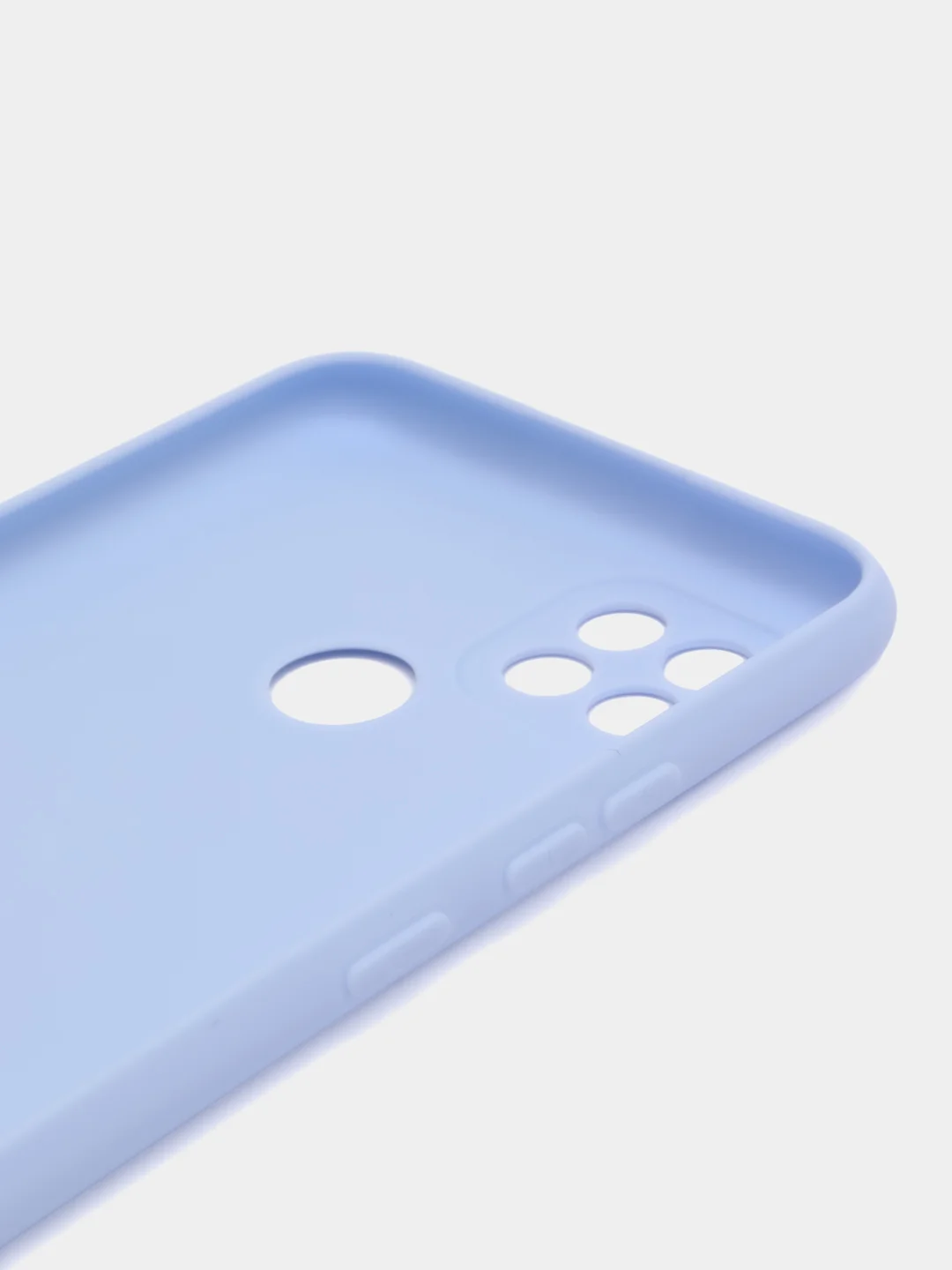 Ледяной чехол силиконовый Realme C21 Реалми С21 цветной, матовый